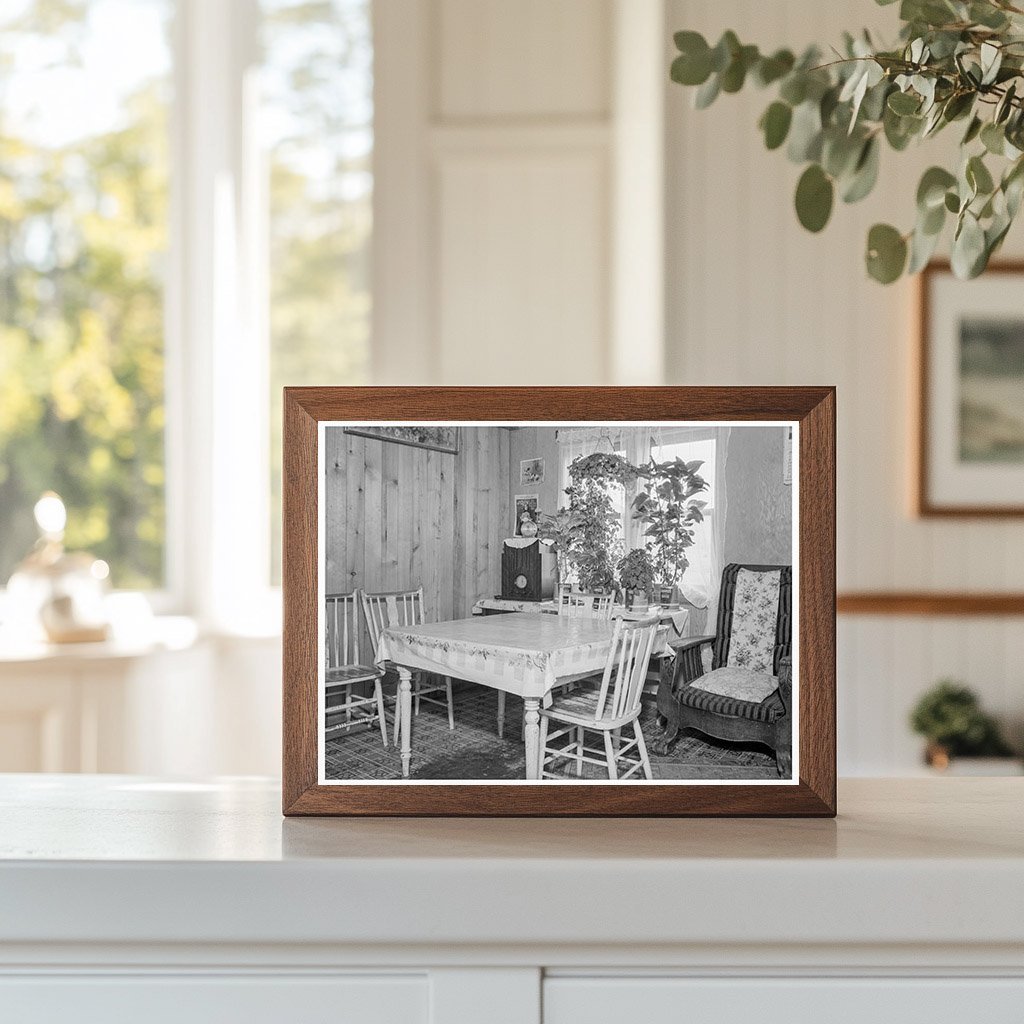 Evenson Family One - Room Cabin Idaho October 1939 - Available at KNOWOL