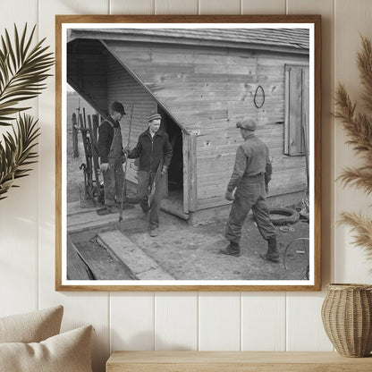 Everett Shoemaker Tenant Farmer in Shadeland Indiana 1937 - Available at KNOWOL