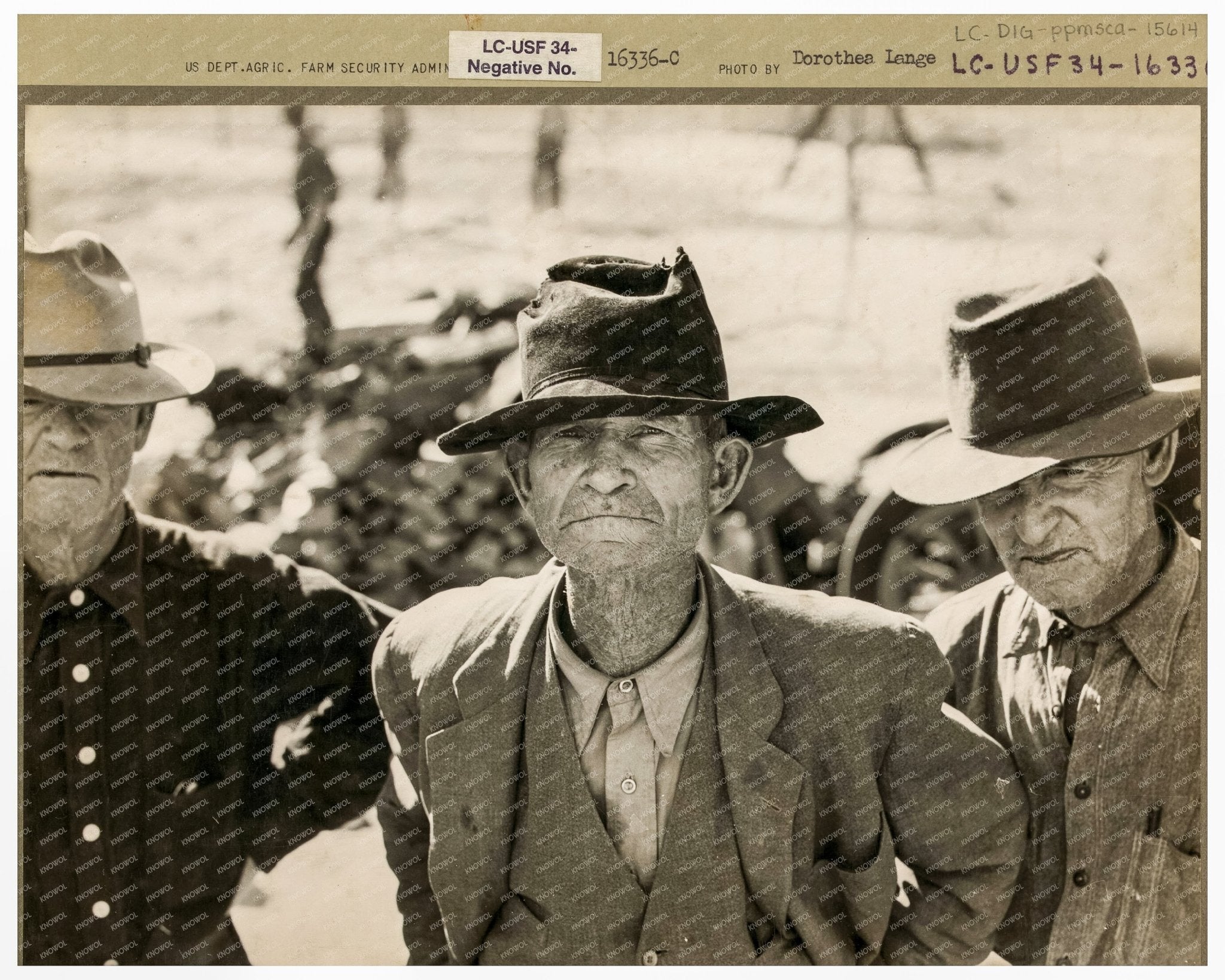 Ex - Tenant Farmer on Relief in Imperial Valley 1937 - Available at KNOWOL