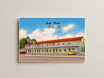 Sioux Falls, SD: Red's Motel, Hwy. 16 -- West, Sioux Falls, So. Dak.