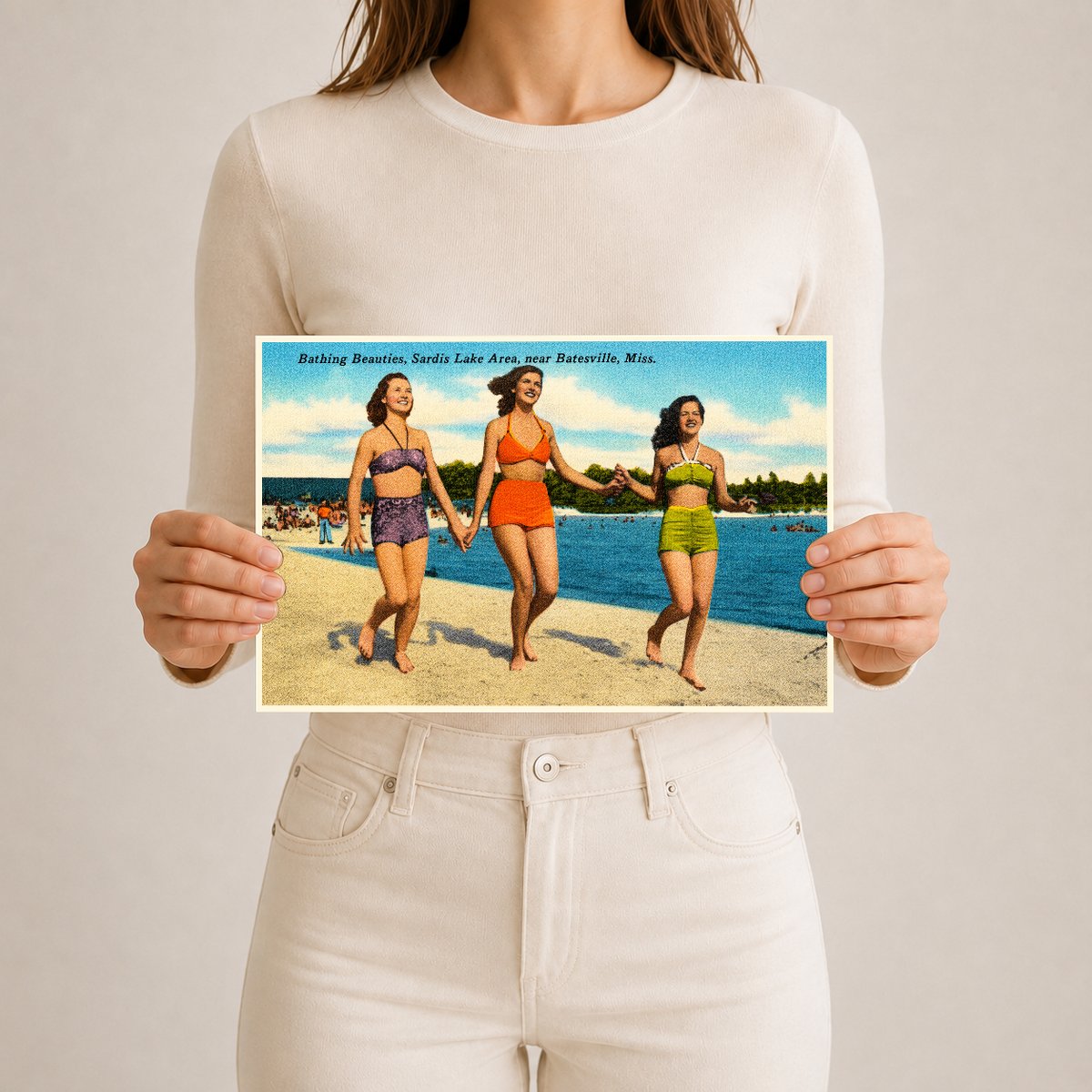 Sardis Lake, MS: Bathing beauties, Sardis Lake area, near Batesville