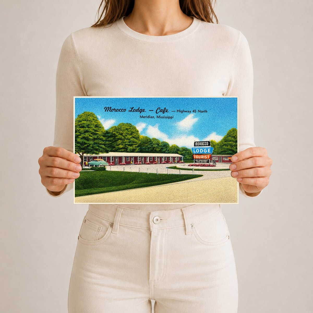 Meridian, MS: Morocco Lodge -- Café -- Highway 45 north