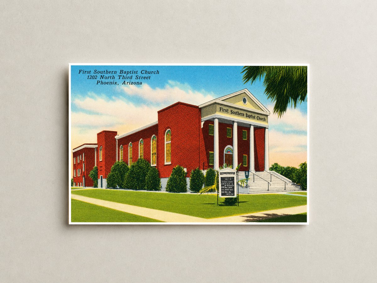 Phoenix, AZ: First Southern Baptist Church, 1202 North Third Street
