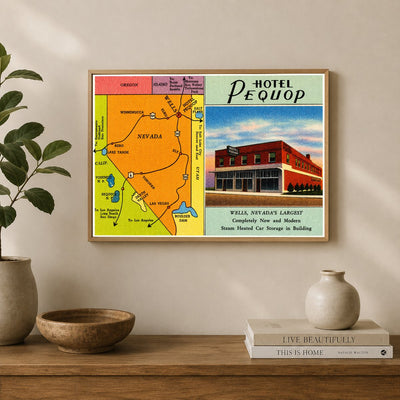 Wells, NV: Hotel Pequop, Wells, Nevada's largest