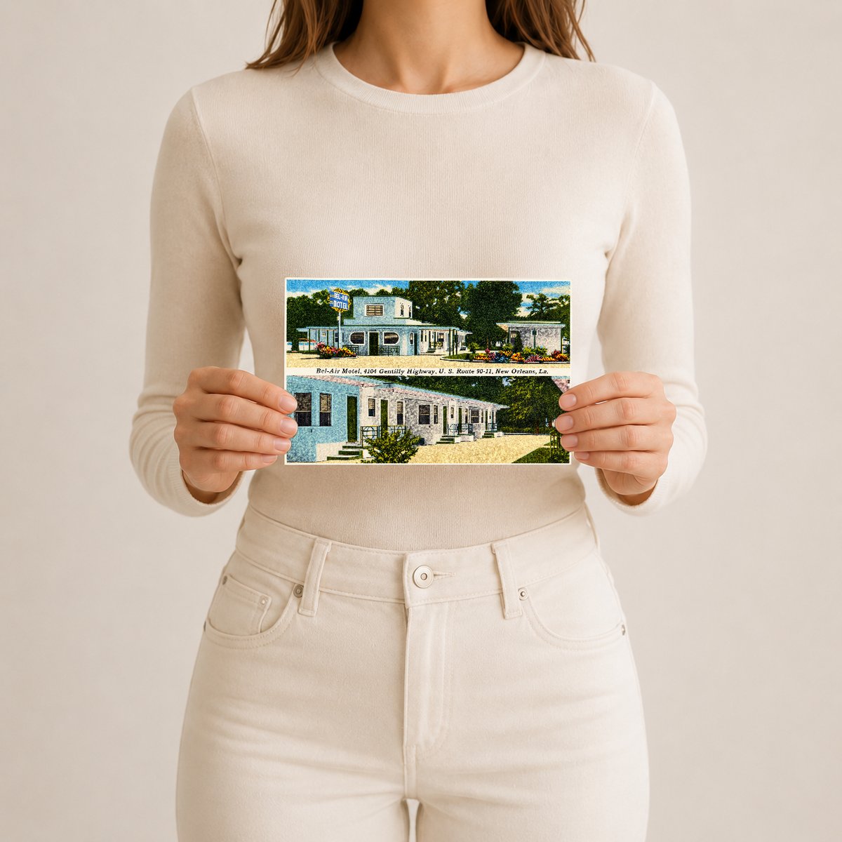 New Orleans, LA: Bel-Air Motel, 4104 Gentilly Highway, U. S. Route 90-11