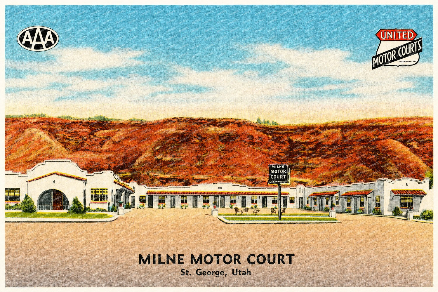 Saint George, UT: Milne Motor Court, St. George