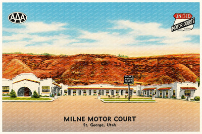 Saint George, UT: Milne Motor Court, St. George