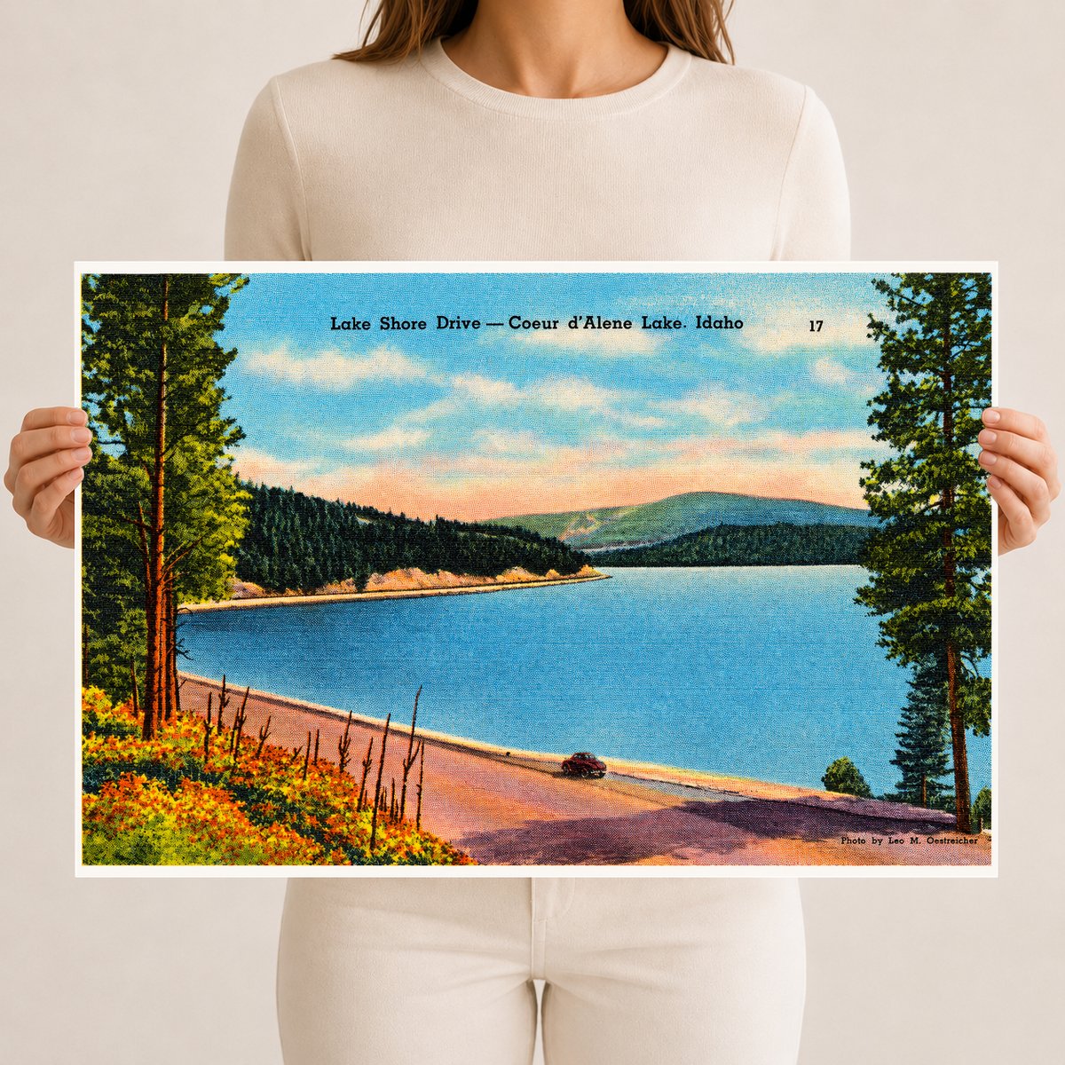 Coeur d'Alene Lake, ID: Lake Shore Drive- Coeur d'Alene Lake