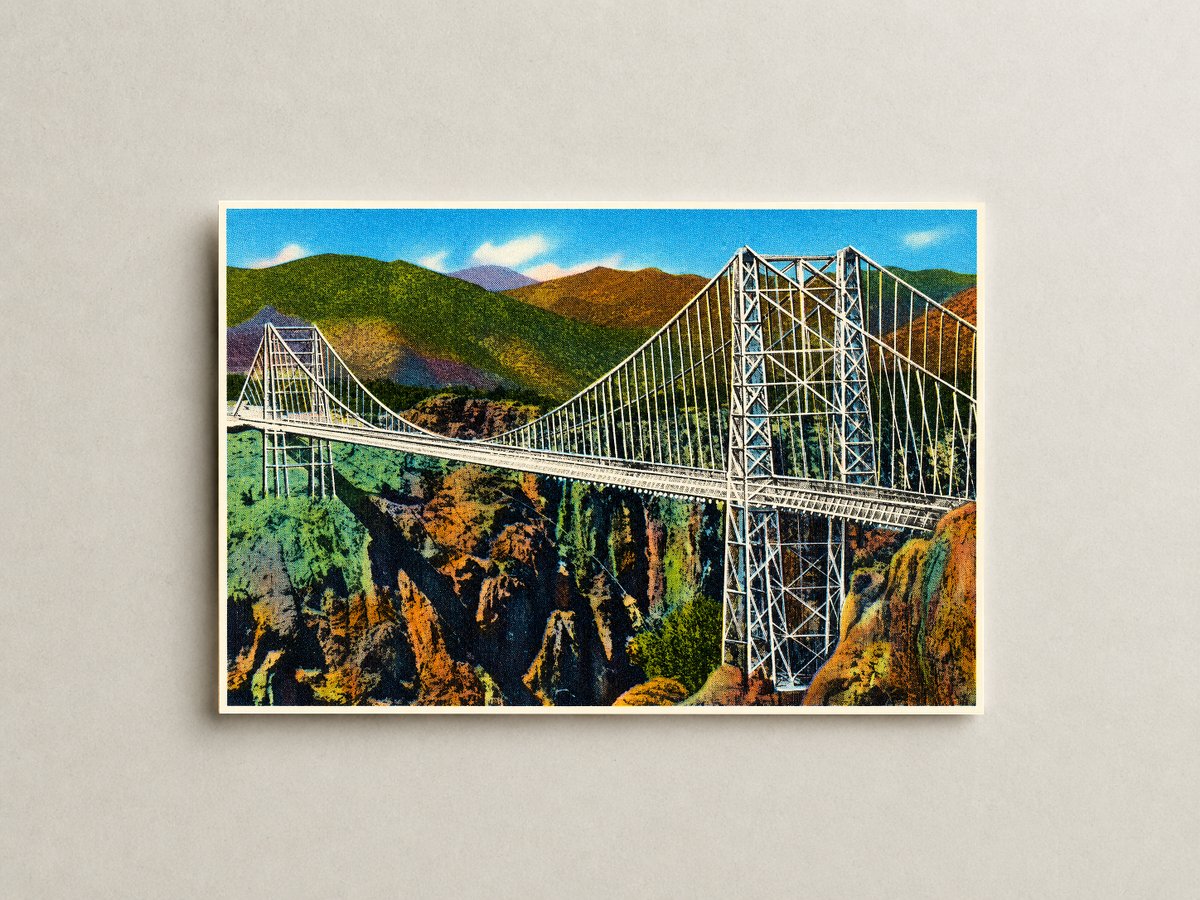 Royal Gorge, CO: Suspension bridge over the Royal Gorge, Canon City