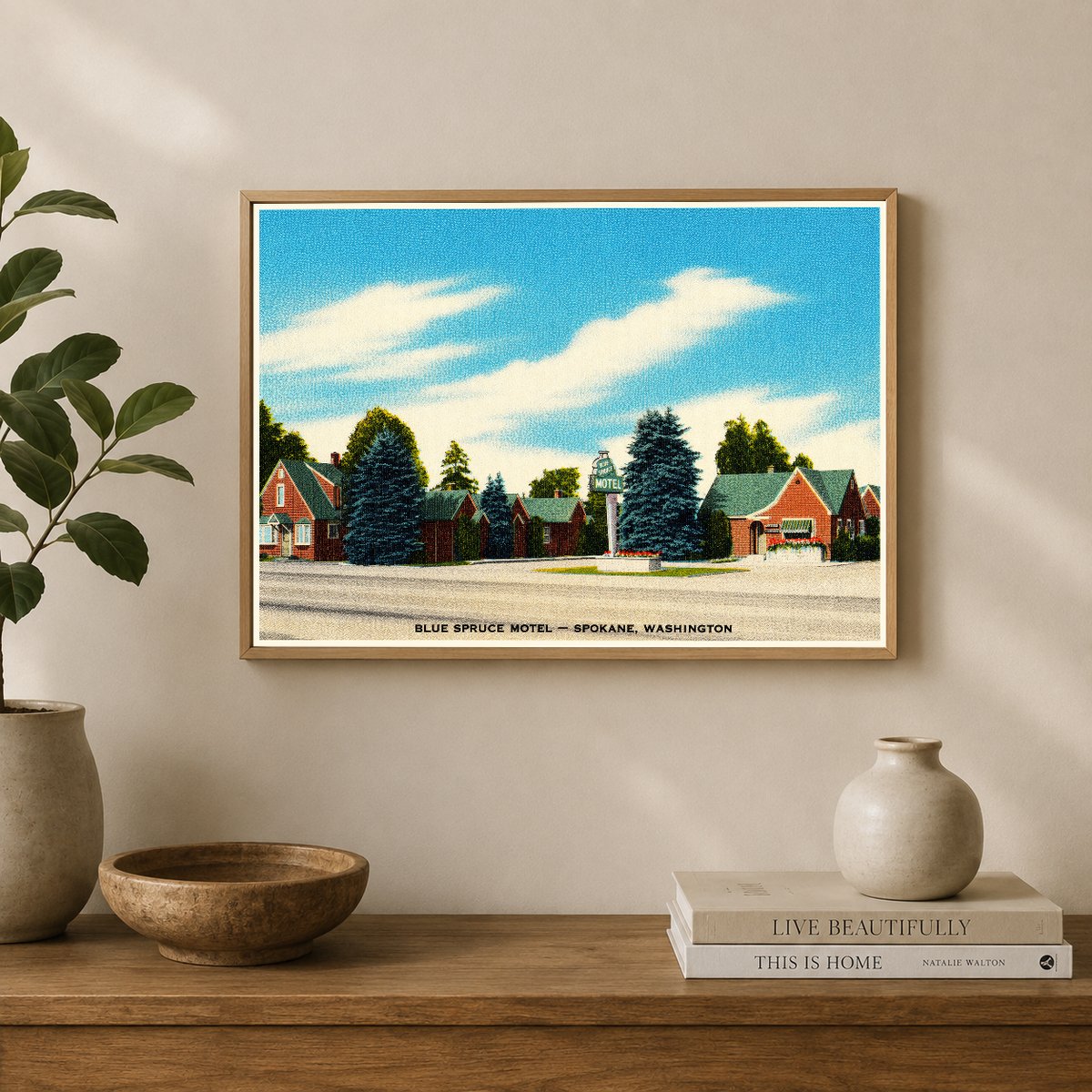 Spokane, WA: Blue Spruce Motel -- Spokane