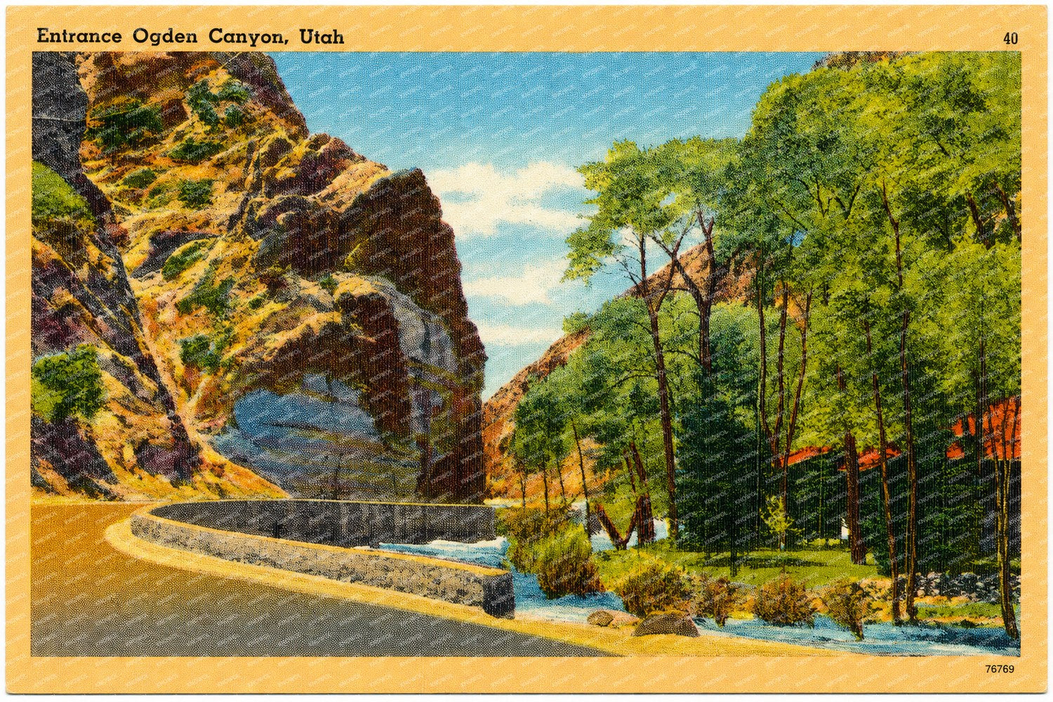 Ogden Canyon, UT: Entrance Ogden Canyon
