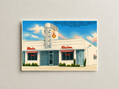 Yakima, WA: Marge & Harry Chipman's famous "Circus Inn," located one mile from the heart of Yakima on Highway 97 in the center of Yakima's Motel District, 1319 N. First St.