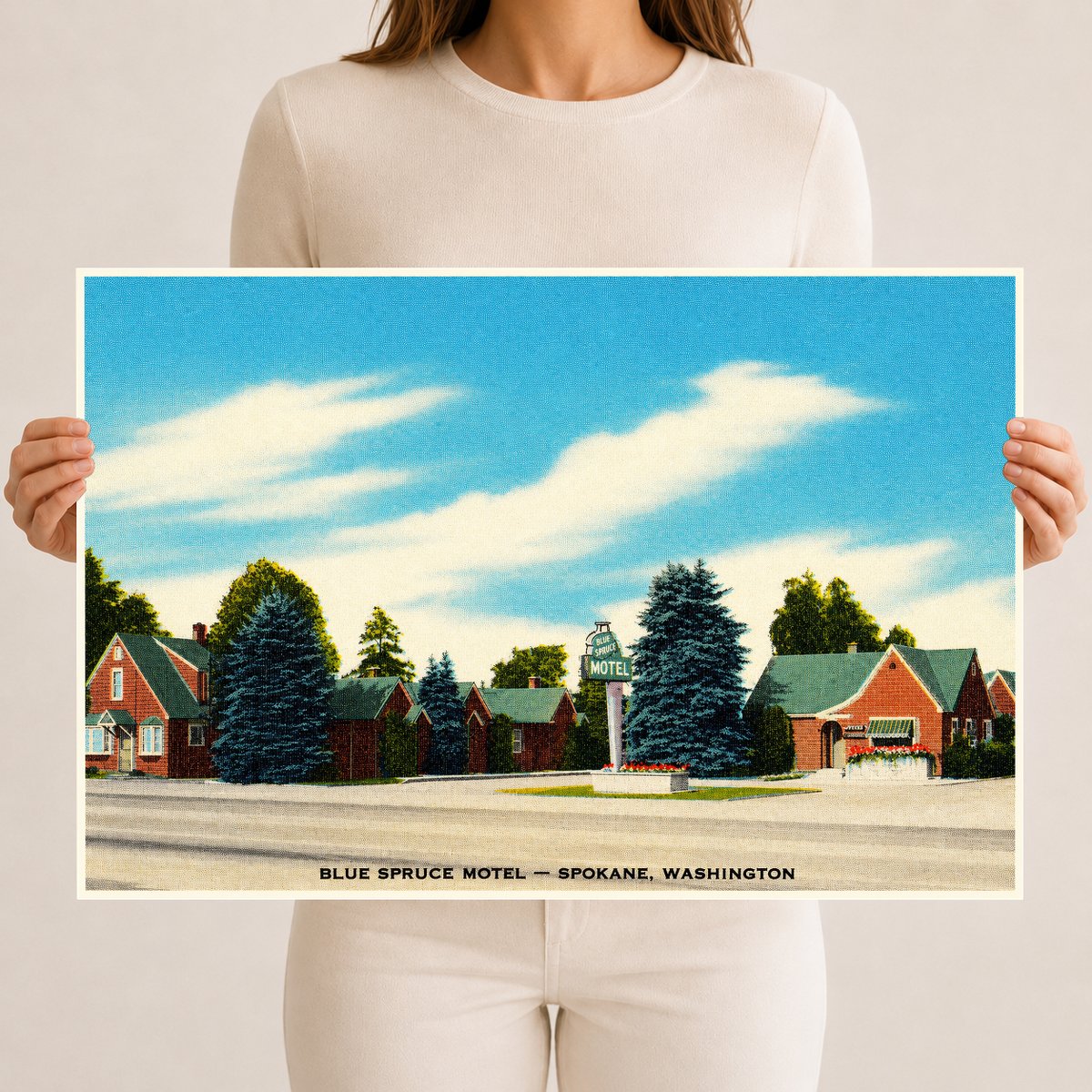 Spokane, WA: Blue Spruce Motel -- Spokane