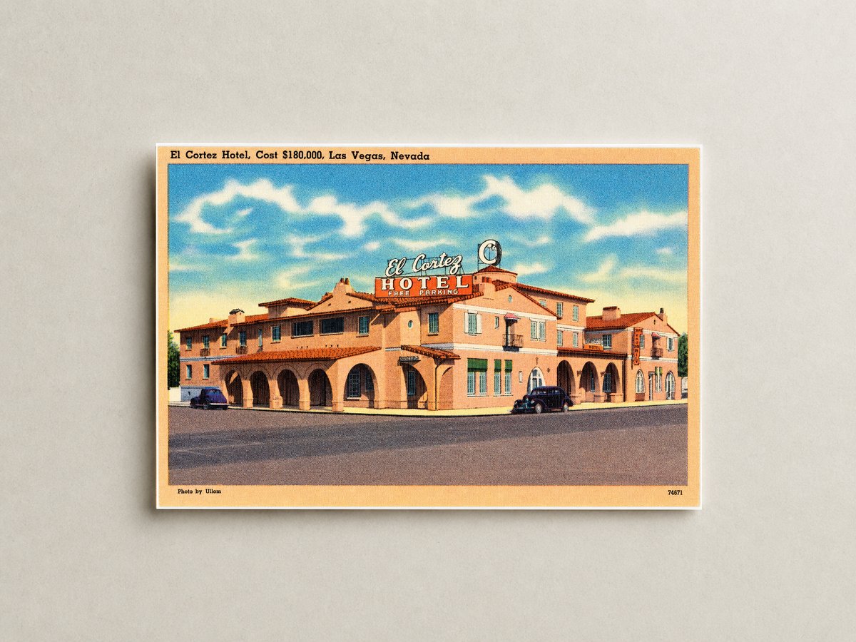Las Vegas, NV: Hotel Cortez, cost &180,000