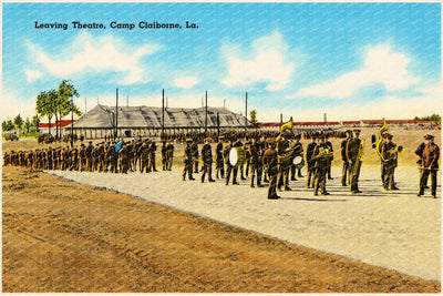 Forest Hill, LA: Leaving theatre, Camp Claiborne
