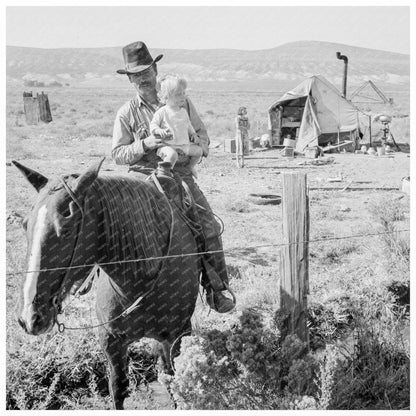 Fairbanks Family Relocation in Malheur County Oregon 1939 - Available at KNOWOL