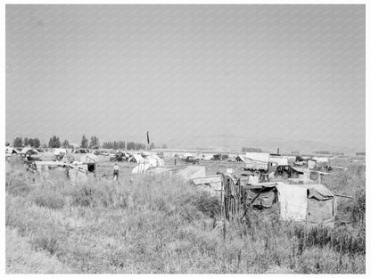 Families Camping in Klamath County Oregon September 1939 - Available at KNOWOL