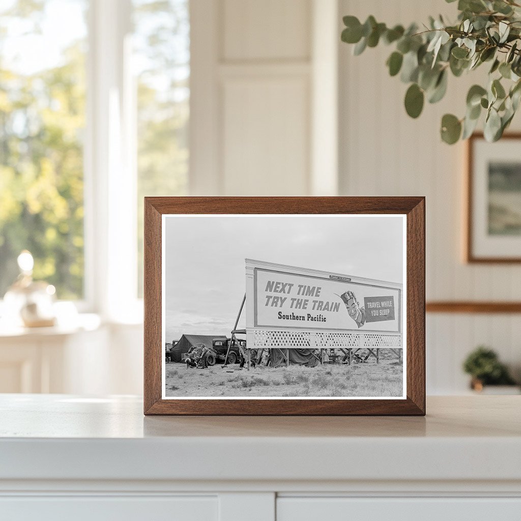 Families Camping on U.S. 99 California November 1938 - Available at KNOWOL