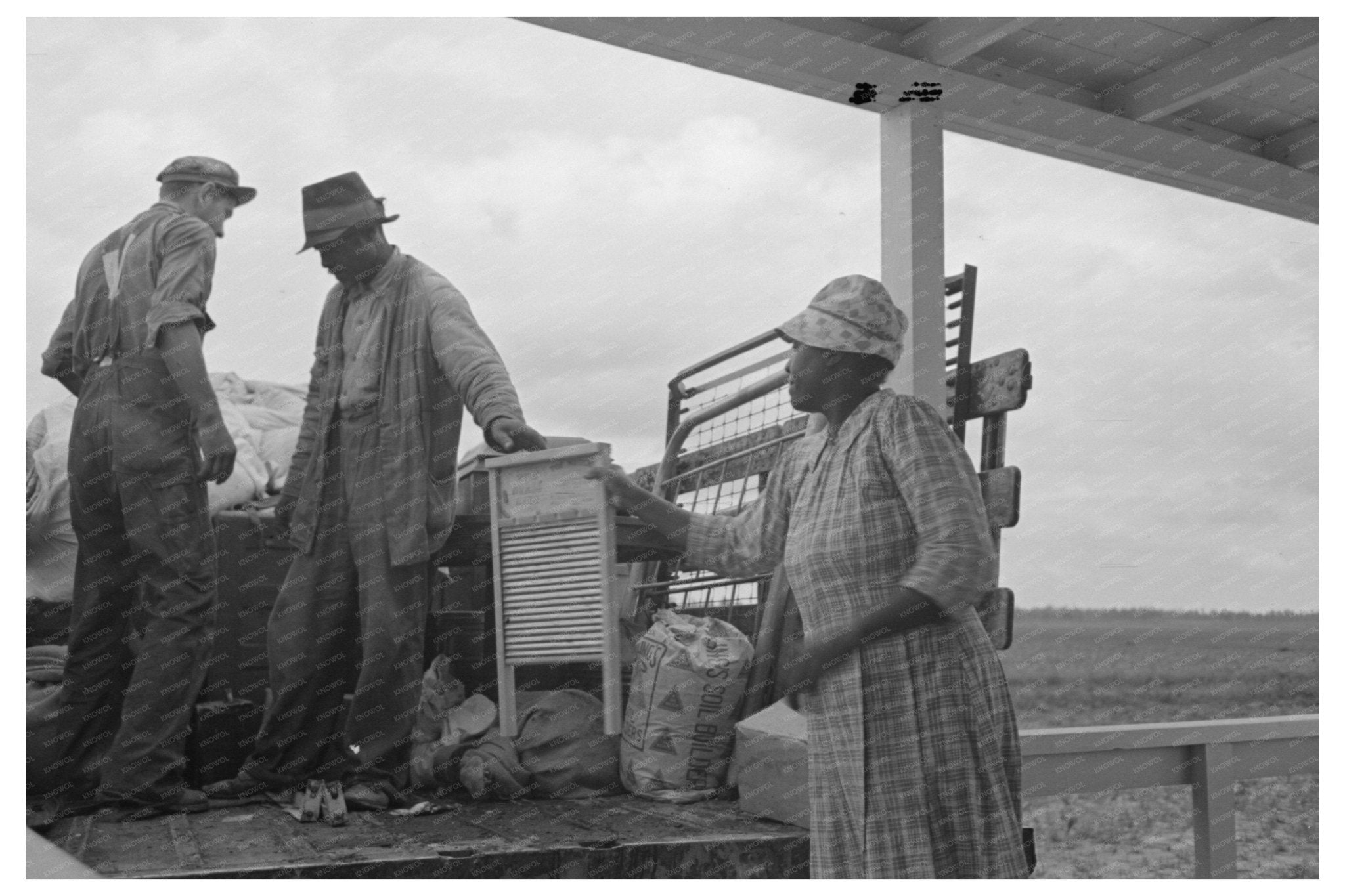 Families Moving into New Home in Southeast Missouri 1938 - Available at KNOWOL