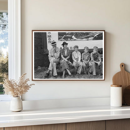 Family at National Rice Festival Crowley Louisiana 1938 - Available at KNOWOL