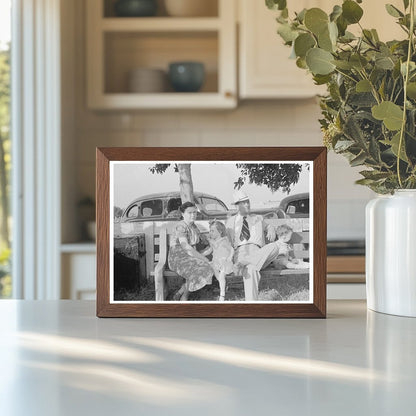 Family at State Fair in Donaldsonville Louisiana 1938 - Available at KNOWOL