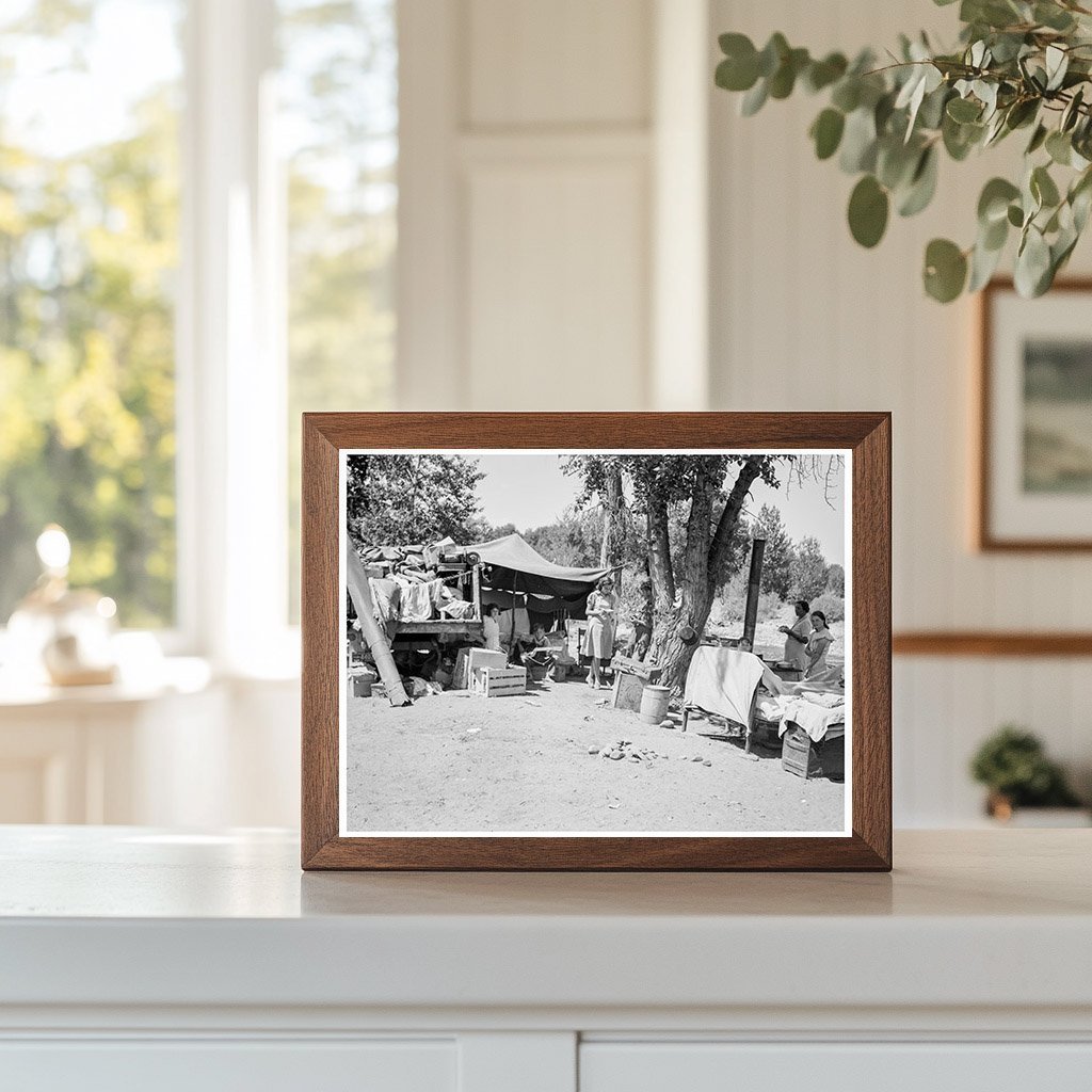 Family Camping in Yakima Valley Washington 1939 - Available at KNOWOL