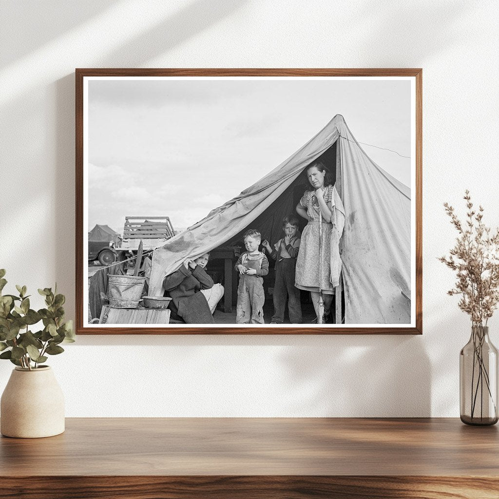 Family Harvesting Potatoes in Klamath County 1939 - Available at KNOWOL