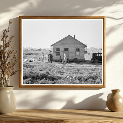 Family in Rural Shack Community Oregon 1939 - Available at KNOWOL