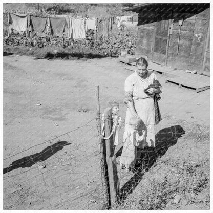 Family in Shacktown Yakima Valley Washington 1939 - Available at KNOWOL