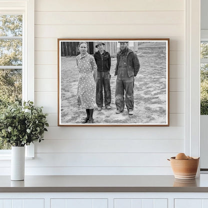 Family on Farm in Boundary County Idaho 1939 - Available at KNOWOL