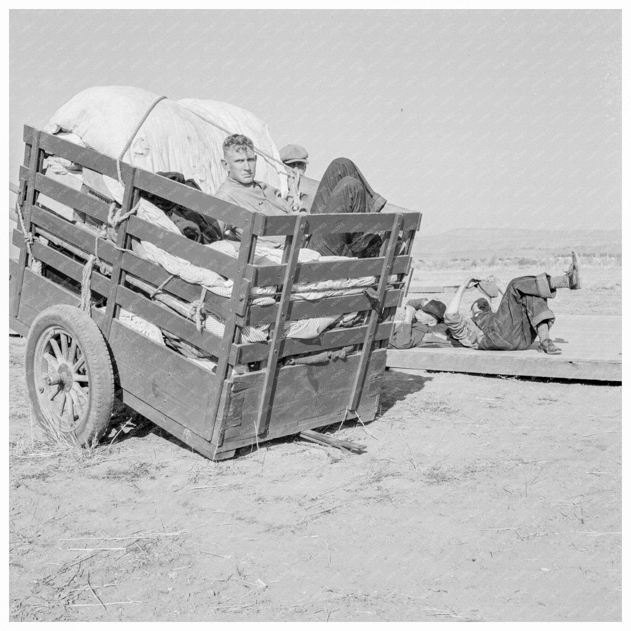 Farm Boys Transition to Migrant Workers Oregon 1939 - Available at KNOWOL