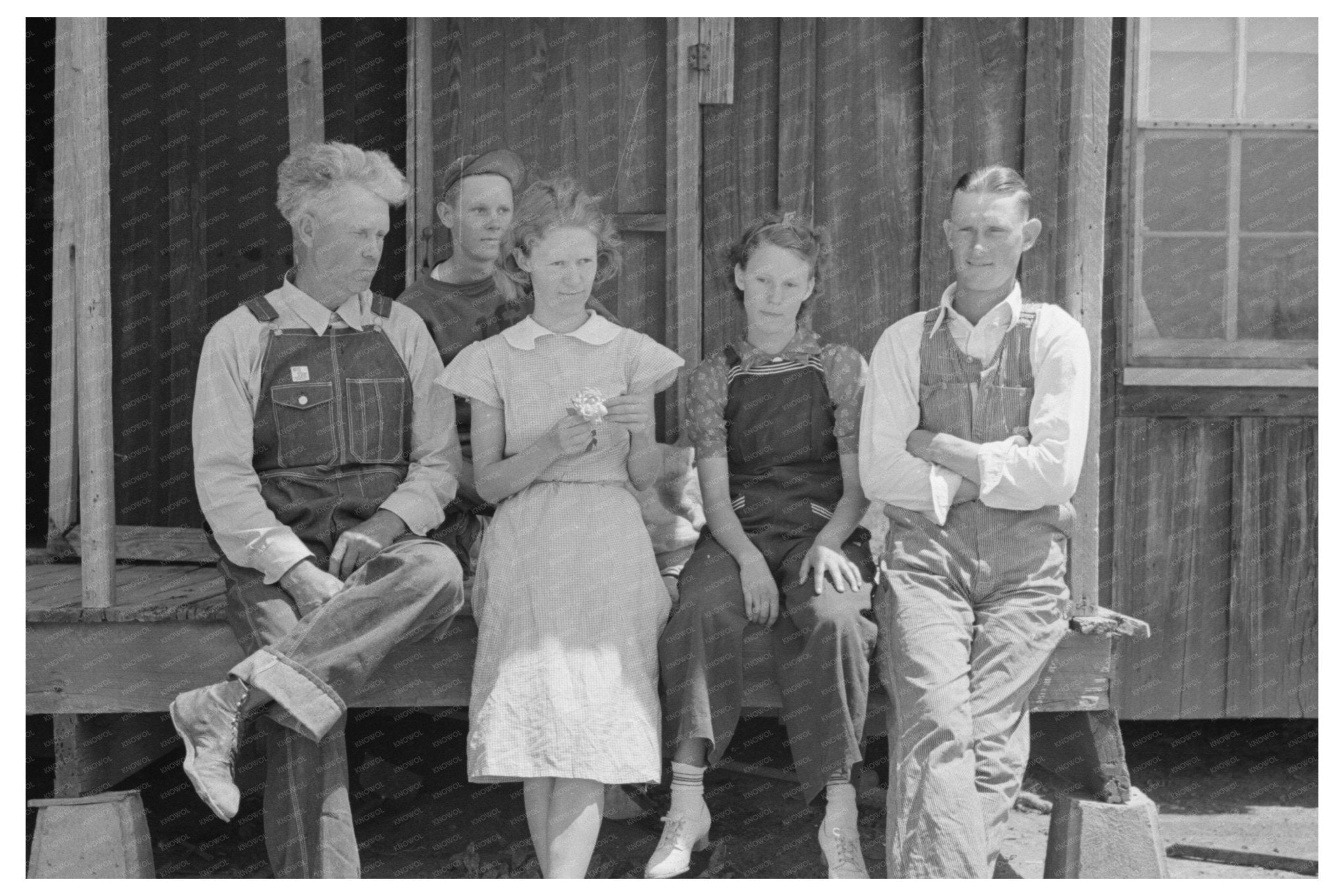 Farm Family in Southeast Missouri May 1938 - Available at KNOWOL