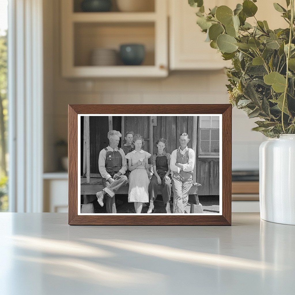 Farm Family in Southeast Missouri May 1938 - Available at KNOWOL