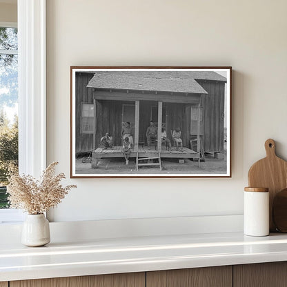 Farm Family on Porch Southeast Missouri May 1938 - Available at KNOWOL