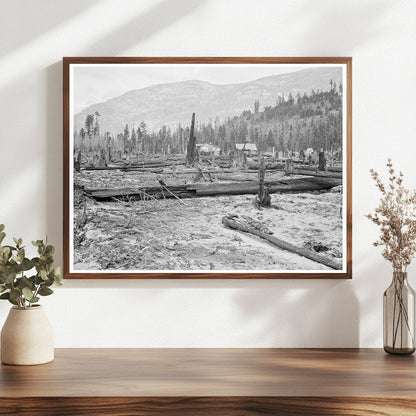 Farm Home in Boundary County Idaho October 1939 - Available at KNOWOL