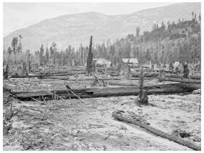 Farm Home in Boundary County Idaho October 1939 - Available at KNOWOL