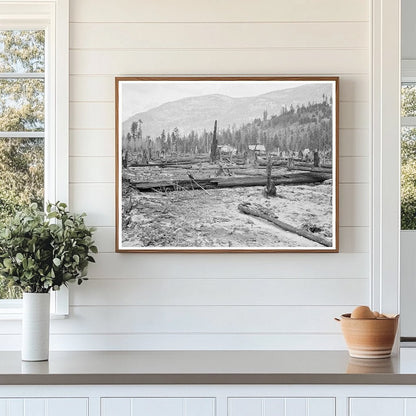 Farm Home in Boundary County Idaho October 1939 - Available at KNOWOL