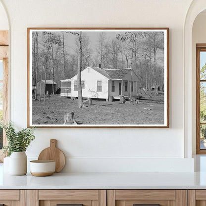 Farm Home in Chicot Farms Arkansas January 1939 - Available at KNOWOL