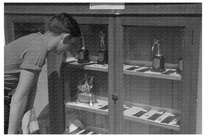 Farm Security Administration Awards Trophy Case Yuma 1942 - Available at KNOWOL