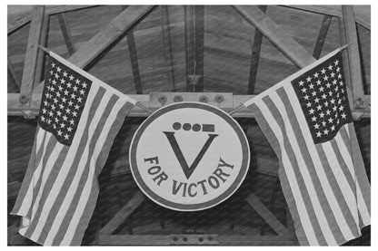 Farm Security Administration Camp Decorations February 1942 - Available at KNOWOL