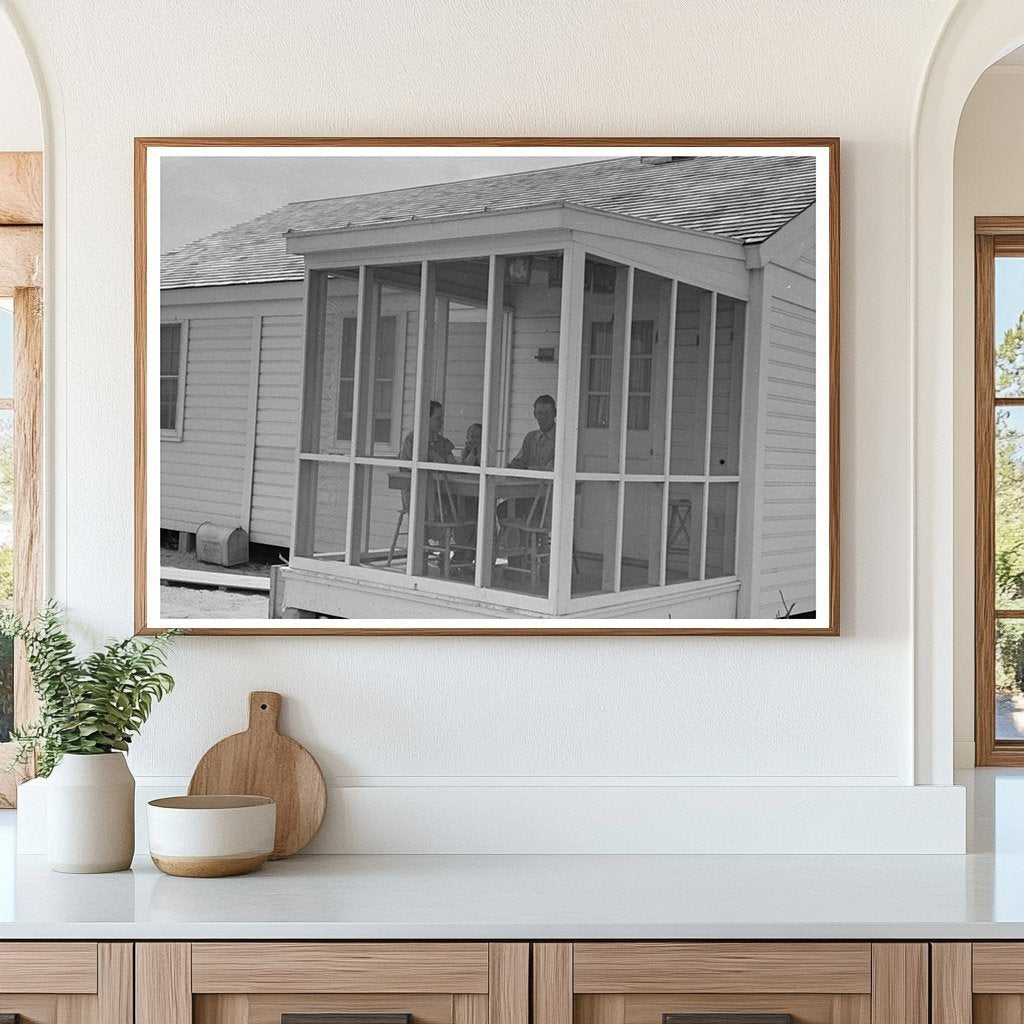 Farm Security Administration Family on Porch May 1938 - Available at KNOWOL