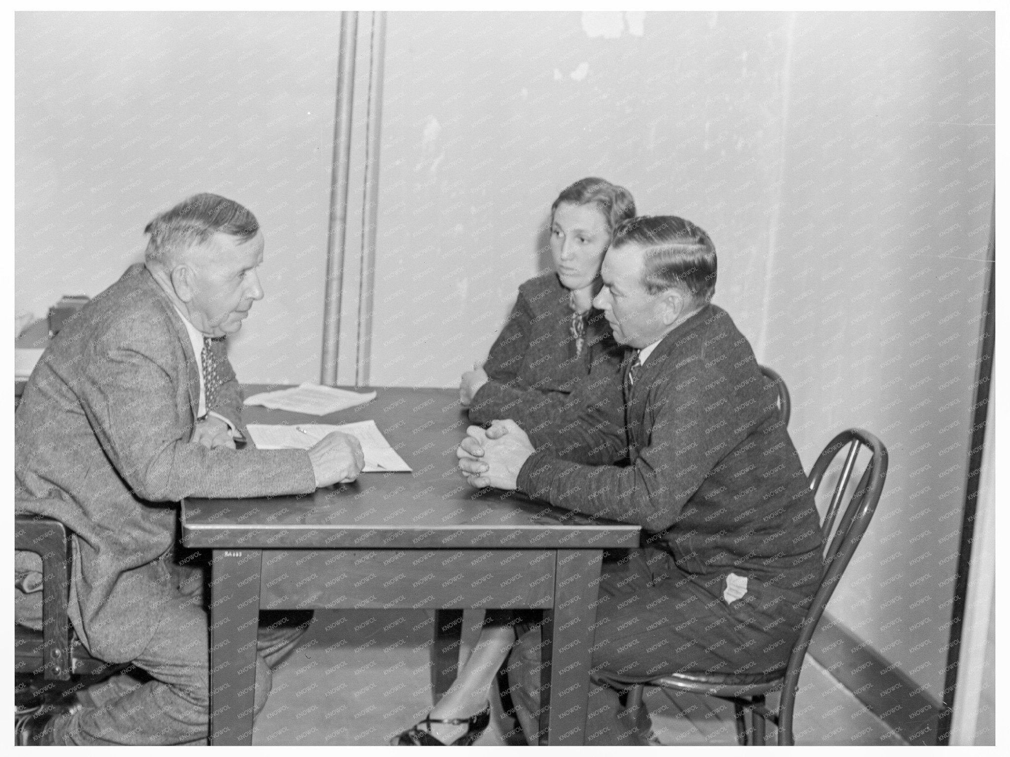 Farm Security Administration Meeting Visalia California 1938 - Available at KNOWOL