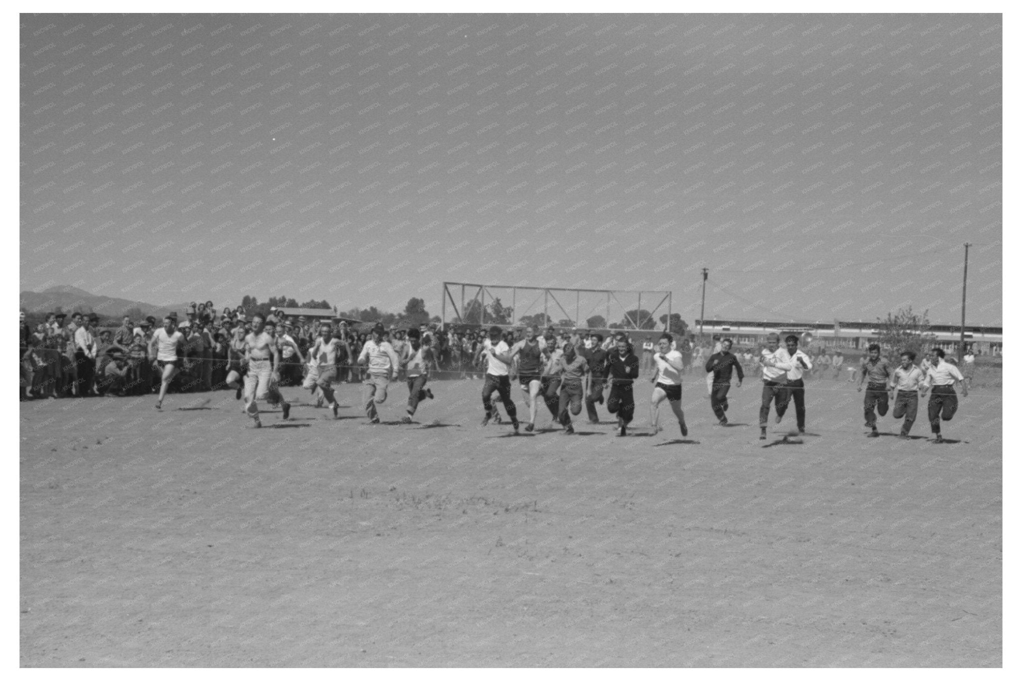 Farm Security Administration Race Yuma Arizona February 1942 - Available at KNOWOL