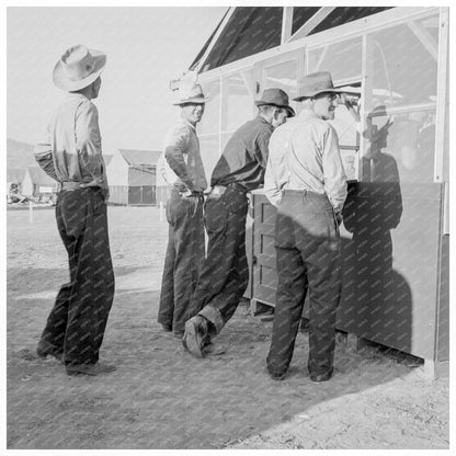 Farm Security Administration Registration Tent 1939 - Available at KNOWOL