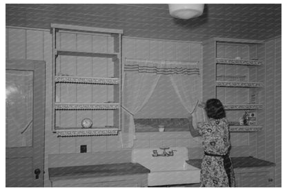 Farm Wife Doing Laundry at Lake Dick Arkansas 1938 - Available at KNOWOL