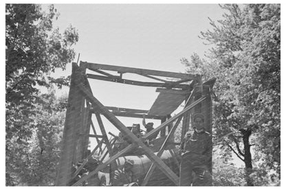 Farmer at Feed Store Owensboro Kentucky May 1938 - Available at KNOWOL