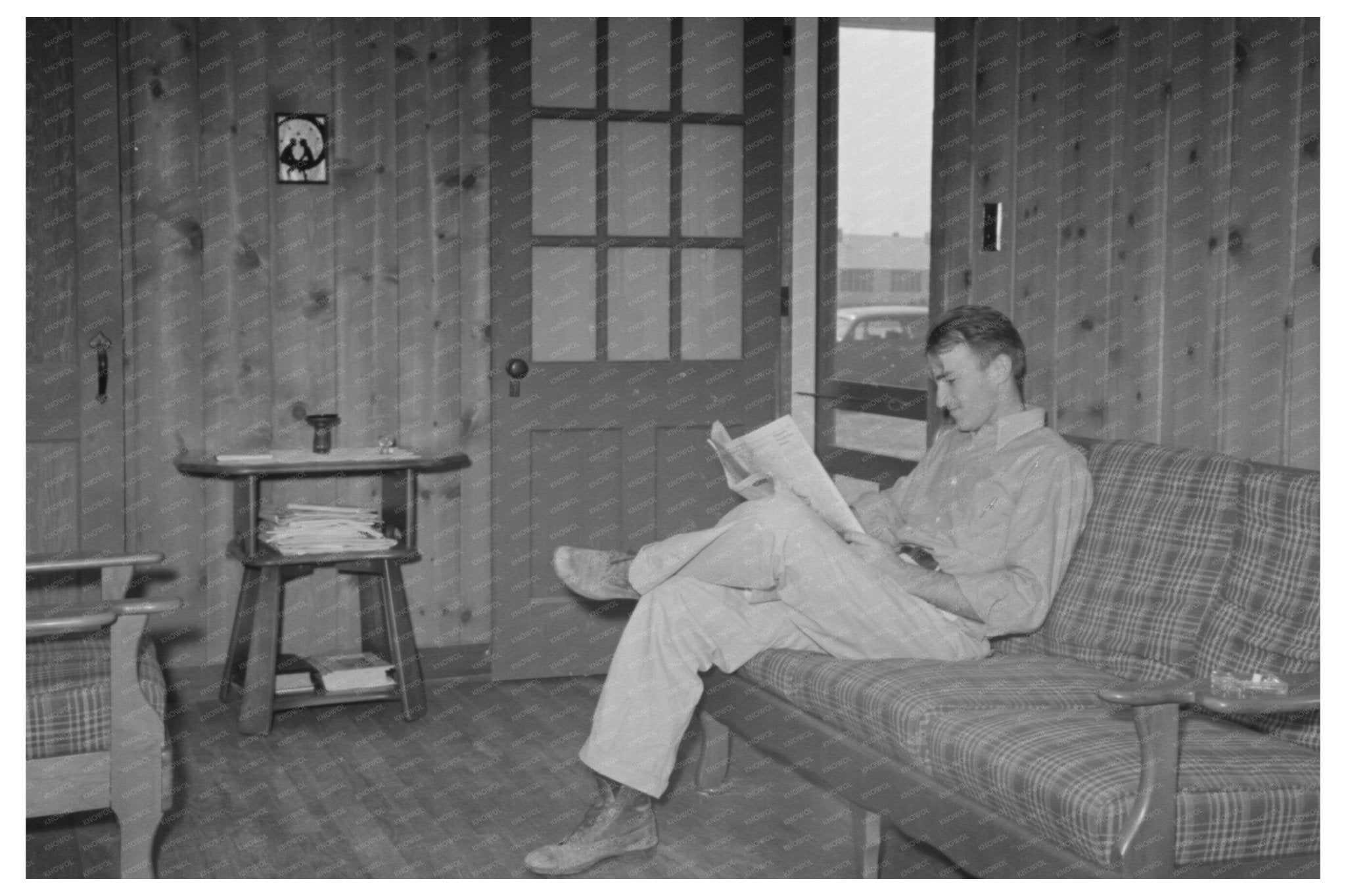 Farmer at Home in Lake Dick Arkansas 1938 - Available at KNOWOL