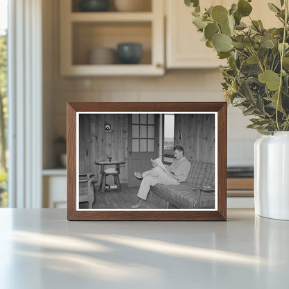 Farmer at Home in Lake Dick Arkansas 1938 - Available at KNOWOL