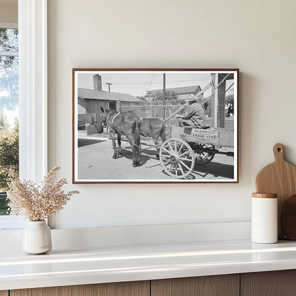 Farmer at Liquid Feed Station Owensboro Kentucky 1938 - Available at KNOWOL