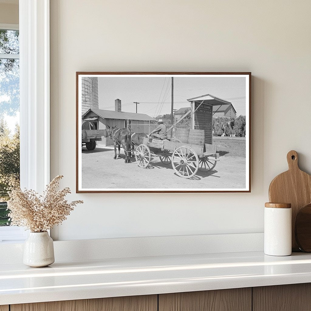 Farmer at Liquid Feed Station Owensboro Kentucky May 1938 - Available at KNOWOL